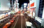 Ginza District, Cars, Neon Lights, Street Scene, CAJV06P03_08