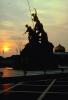 statue, art, artform, soldiers, sunset, memorial, landmark, sculpture, CAMV01P01_11.0630