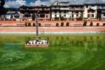 Pond, buildings, homes, Kathmandu, CANV01P01_13B