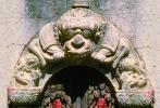 Door, Monkey, Hanuman, Small Shrine, bas-relief, statues, statue, Deity, bar-Relief, Kathmandu, CANV01P02_04B