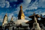 Swayambhunath Stupa, Dome, Kathmandu, Sacred Place, Buddhist Shrine, temple, building, CANV01P04_17.0630