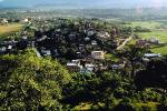 Kathmandu Valley, Homes, Houses, buildings, skyline, mountains, CANV01P05_10.3339