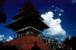 Nyatapola Temple, Bhaktapur, dedicated to the goddess Siddhi Lakshmi, or Siddhi Laxmi, CANV01P10_01