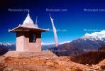 Shrine Building, Gosain Kund Trek, Himalayan Mountains, CANV01P11_19