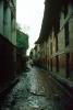 Wet Street, Alley, Aleeway, Cobblestone, Buildings, Kathmandu, CANV01P12_07