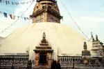 Swayambhunath Stupa, Dome, Sacred Place, Kathmandu, Buddhist Shrine, temple, building, CANV01P13_18