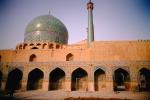 Jameh Mosque, J meh Mosque of Isfah n, Esfahan, landmark, minaret, 1950s, CARV01P01_07.3340