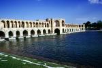 Water, Khaju Bridge, Zayandeh River, Isfahan