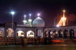 Great Mosque of Gohar Shad, Shrine of Imam Reza, Mashhad, nighttime, night, Khorasan province