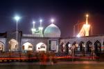 Great Mosque of Gohar Shad, Shrine of Imam Reza, Mashhad, nighttime, night, Khorasan province, CARV03P04_13