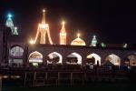 Shrine of Imam Reza, Mashhad, nighttime, night, Khorasan province, CARV03P04_14