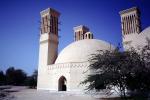 Payab, Water Storage (Ab-Anbar), Dome building with four towers, Kish Island, Hormozgan Province, Persian Gulf, CARV03P07_14