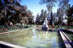 Water Fountain, aquatics, Sculpture, Pond, Gardens, Tus, Tous, Toos, T s, Razavi Khorasan Province, CARV03P09_02