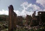 Columns, ruins, Jerash, Gerasa of Antiquity, Greco-Roman city of Gerasa, Jordan, CASV01P01_05