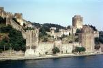 Fortress, Hill, Towers, Bosporus Fort, Istanbul, CAUV01P04_19
