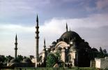 Minaret, Mosque, landmark, Istanbul, CAUV01P07_16