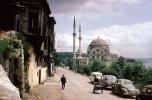 Minaret, Mosque, landmark, Istanbul, CAUV01P08_01