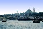 Minaret, landmark, Istanbul, CAUV01P08_06