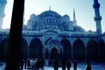 Mosque, Minaret, Building, Hagia Sophia, Istanbul, CAUV02P01_19