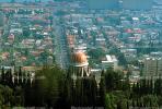 Baha'i Shrine and Gardens, Headquarters, homes, houses, buildings, Haifa, CAZV01P07_13.0633