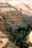 Saint George's Monastery, Wadi Qelt, sixth-century cliff-hanging complex, CAZV01P15_15.0633