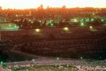 The Old City, Jerusalem, Evening, dusk, sunset, buildings, hillside, CAZV02P15_11