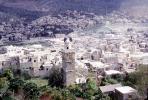 Tower, buildings, cityscape, Nablus
