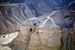 Qumran, caves where the Dead Sea Scrolls were discovered, Dead Sea, CAZV03P08_02