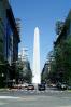 Obelisco de Buenos Aires, Obelisk, Street, Landmark, Plaza de la Repœblica, (Republic Square), Buenos Aires, CBAV01P01_14