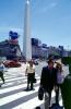 Obelisco de Buenos Aires, Obelisk, Street, Landmark, Plaza de la Repœblica, (Republic Square), Buenos Aires, CBAV01P04_04