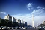 Obelisco de Buenos Aires, Obelisk, Street, Landmark, Plaza de la Rep?blica, (Republic Square), CBAV01P07_19