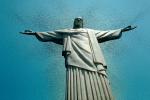 Christ the Redeemer, statue, landmark, Jesus Christ, Cristo Redentor, Rio de Janeiro, CBBV01P04_08B.3342