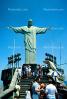 Christ the Redeemer, statue, landmark, Cristo Redentor, Jesus Christ, Rio de Janeiro, CBBV01P04_10