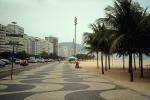 Copabana Beach, Shoreline, Skyline, Rio de Janero