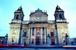 Catedral Primada Metropolitana, Metropolitan Cathedral, Parque Central, landmark building, Guatemala City, CBGV01P06_01