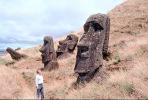 Easter Island, Statue, Moai, Face, Rock, Stone, Rapa Nui National Park, landmark, CBHV01P03_06.1510