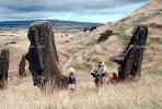 Easter Island, Statue, Moai, Face, Rock, Stone, Rapa Nui National Park, landmark, CBHV01P03_10.1510
