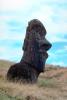 Easter Island, Statue, Moai, Face, Rock, Stone, Rapa Nui National Park, landmark, CBHV01P03_12.0635