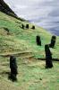 Moai, Face, Statue, Rock, Stone, Rapa Nui National Park, Easter Island, Isla de Pascua, landmark, CBHV01P03_16