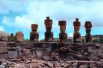 Easter Island, Statue, Moai, Face, Rock, Stone, Rapa Nui National Park, landmark, CBHV01P04_05.0635