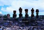 Easter Island, Statue, Moai, Face, Rock, Stone, Rapa Nui National Park, landmark, CBHV01P04_05