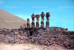 Easter Island, Statue, Moai, Face, Rock, Stone, Rapa Nui National Park, landmark, CBHV01P04_06.1510