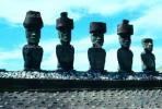 Easter Island, Statue, Moai, Face, Rock, Stone, Rapa Nui National Park, landmark, CBHV01P04_07