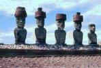 Easter Island, Statue, Moai, Face, Rock, Stone, Rapa Nui National Park, landmark, CBHV01P04_07B