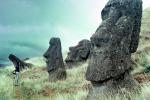 Easter Island, Statue, Moai, Face, Rock, Stone, Rapa Nui National Park, landmark, CBHV01P06_16