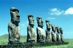 Easter Island, Statue, Moai, Face, Rock, Stone, Rapa Nui National Park, landmark, CBHV01P07_08B