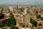 Skyline, cityscape, buildings, Chapultepec
