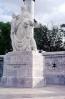 A Los Defensores De La Patria, 1846 - 1847, Statue, Monument, Landmark, building, April 1974, 1970s, CBLV01P12_04