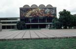 Tile Mural, Tilework, Mural, Universidad Nacional Aut—noma de MŽxico, National Autonomous University of Mexico