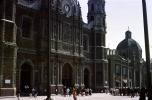 Basilica of Our Lady of Guadalupe, Roman Catholic church, Bas’lica de Nuestra Se–ora de Guadalupe, Plaza Mariana, March 1967, 1960s, CBLV01P13_10
